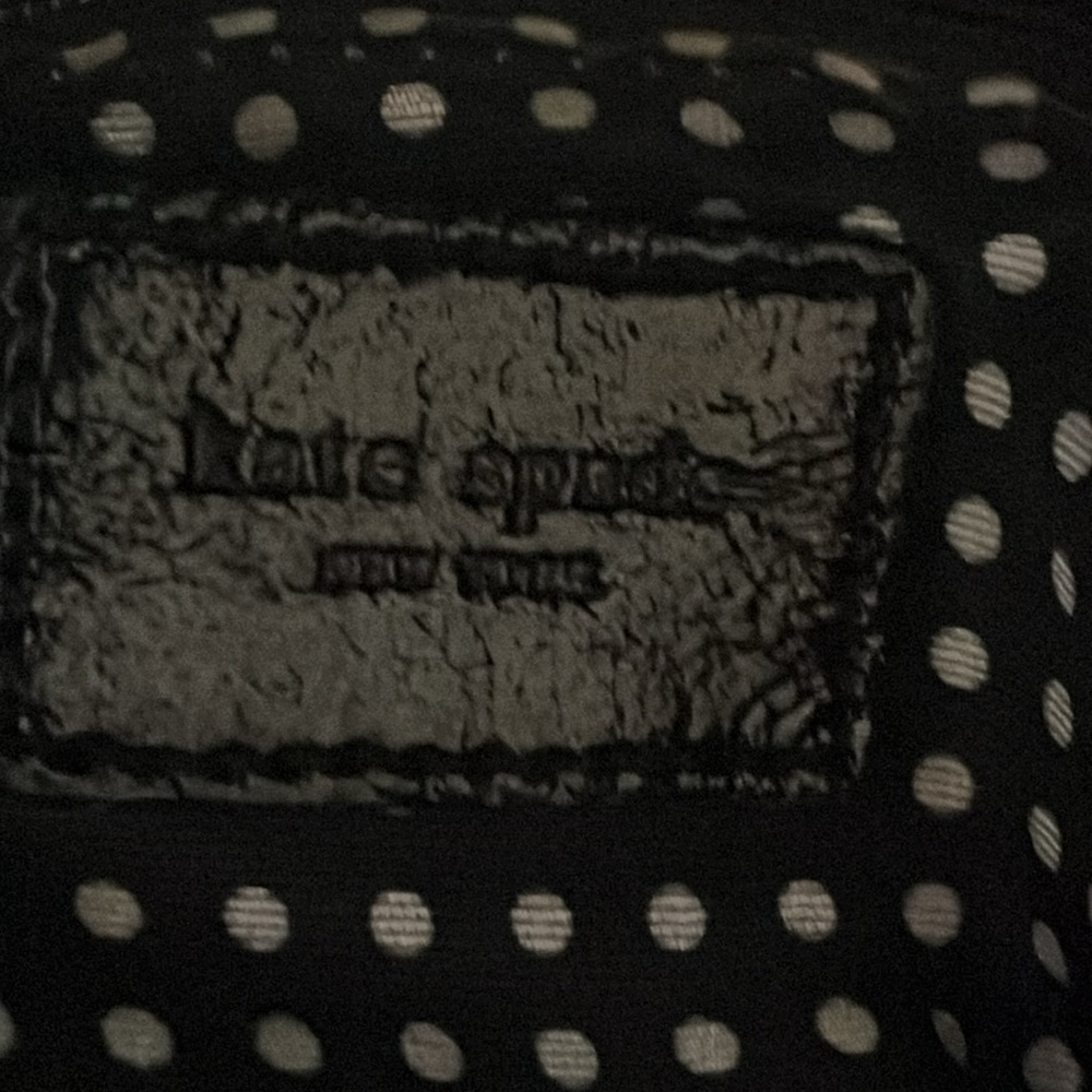 kate spade Adjustable Strap/Hand Bag Black  GUC - Picture 12 of 12